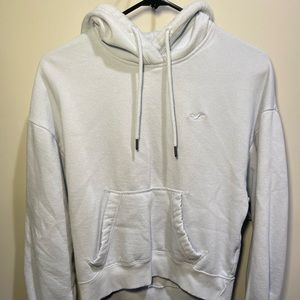 Baby blue Hollister Hoodie